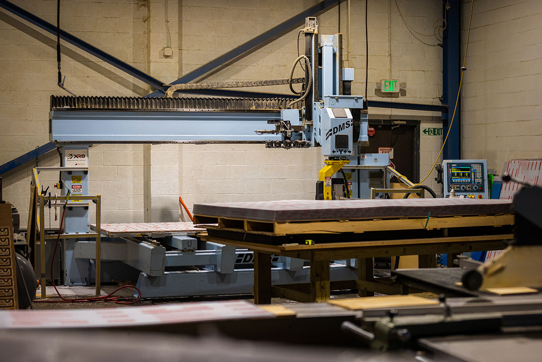 Fabrication - CNC 5 Axis Router - Mercury Plastics Maryland-1425